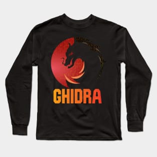 Cyber Security - NSA - Ghidra - Reverse Engineering tool Long Sleeve T-Shirt